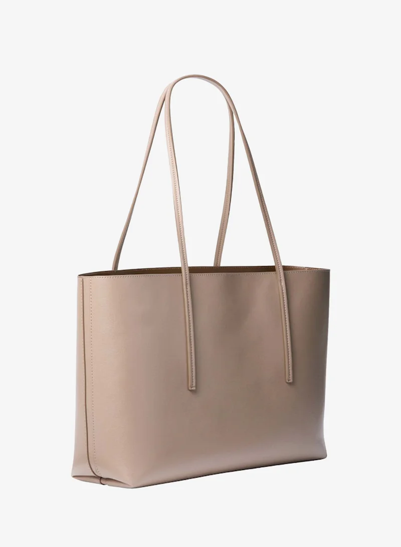 كالفن كلاين Foil Logo Tote Bag With Pouch